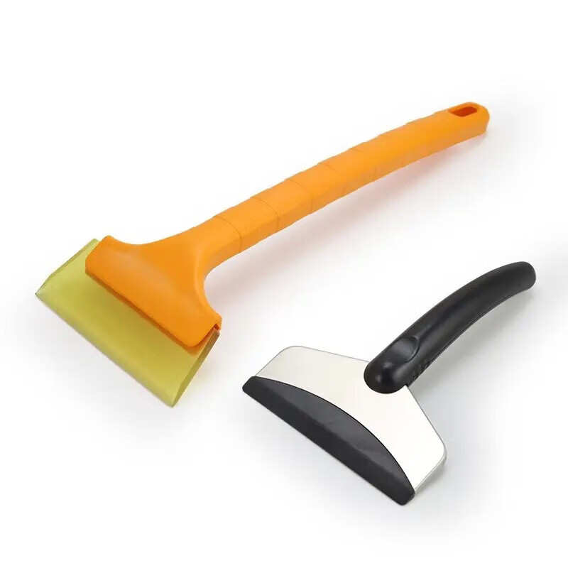 New car stainless steel snow shovel, glass scraper for car, snow shovel, snow shovel, frost tool, de-icing shovel, car snow shovel - small Oxford shovel - 27cm - 1 piece