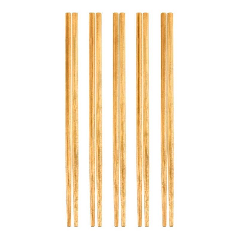 Ke Ou extended bamboo chopsticks fried dough sticks and noodles hot pot extended bamboo chopsticks unpainted and waxless bamboo chopsticks 20cm