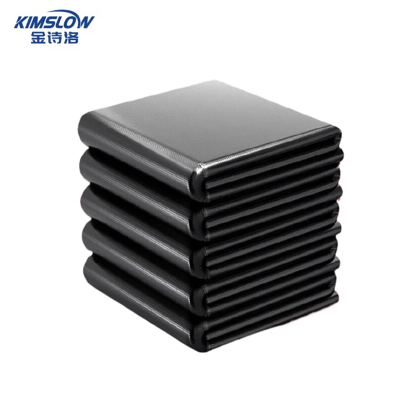 Jinshiluo KSL130 4-wire thickened black large garbage bag disposable property hotel garbage bag plastic bag 100*120 thick (50 pieces/piece)