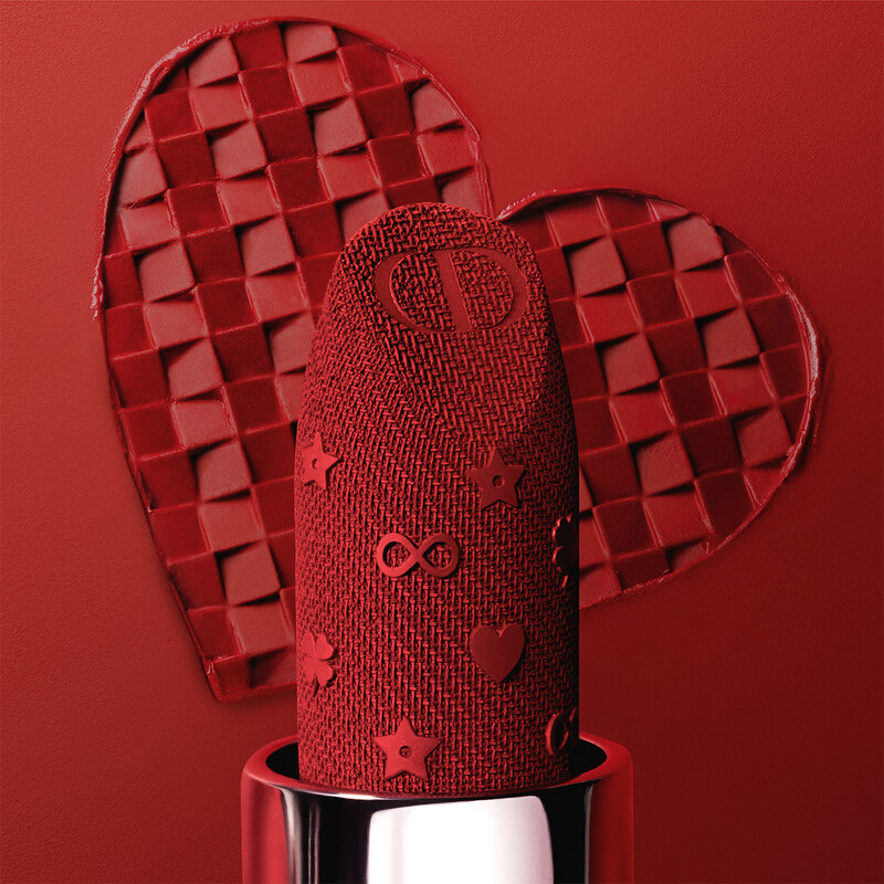 Dior Dior limited edition intense blue gold lipstick lipstick velvet 802 birthday gift New Year gift for girls