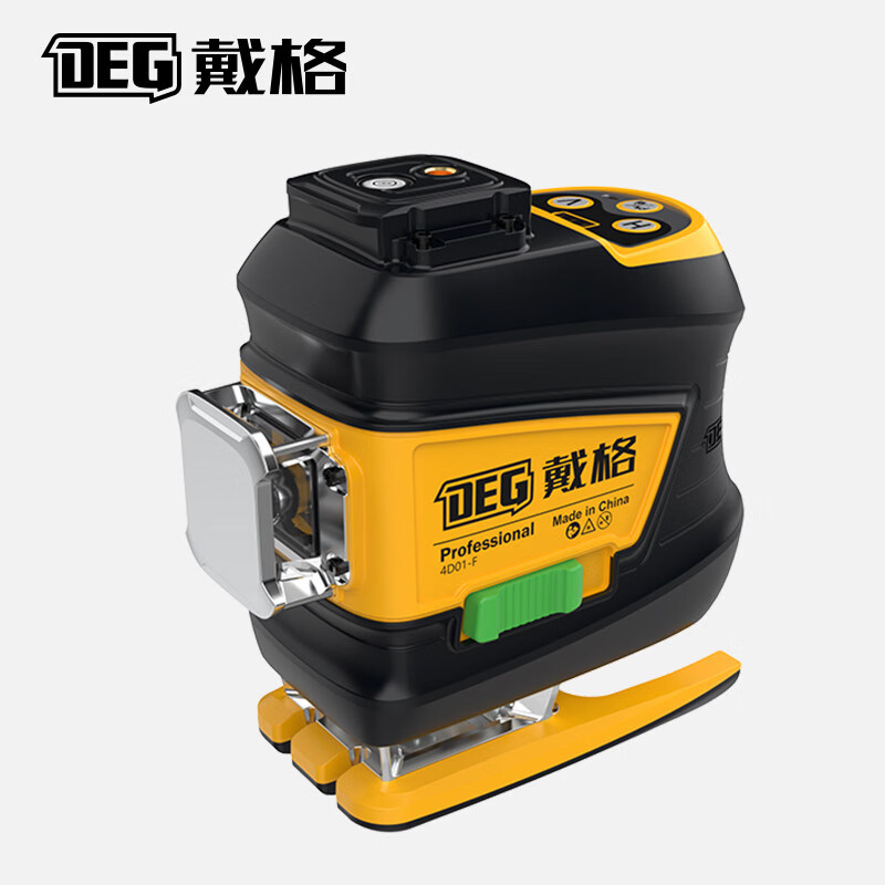 Daige rainbow machine red, green and blue 12-line level laser high-precision floor-mounting meter wall-mounting meter line casting meter 12-line red, green and two-color bright rainbow machine practical cloth bag model (upper level)