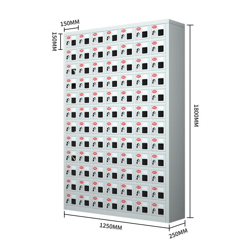 Jingdu mobile phone storage cabinet factory unit mobile phone storage cabinet storage cabinet electronic equipment storage cabinet 84 door storage cabinet can be customized