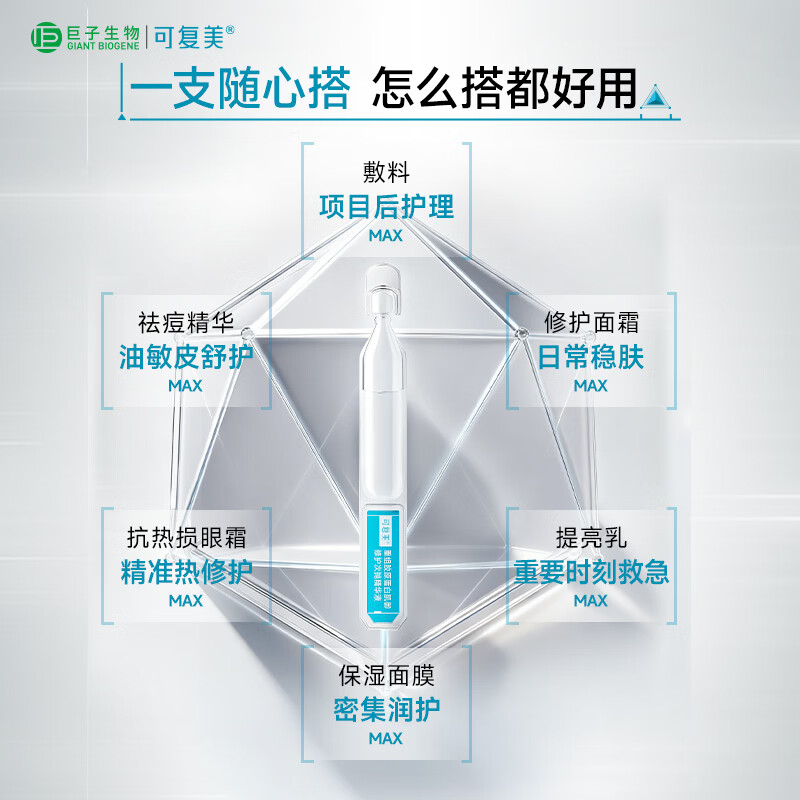 Kefumei Collagen Stick 2.0 Restructured Collagen Skin Repair Secondary Disposable 30 sticks/box*2 New Year’s gift