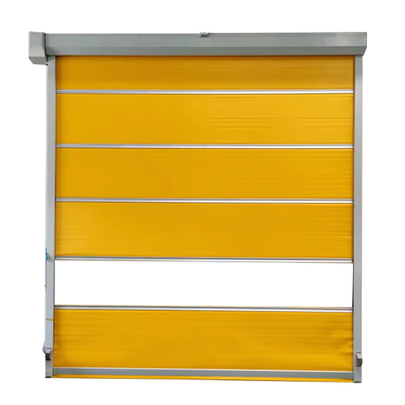 Qigong pvc fast rolling door electric lift door radar induction automatic door 3m*3m QG-JZJLM12A