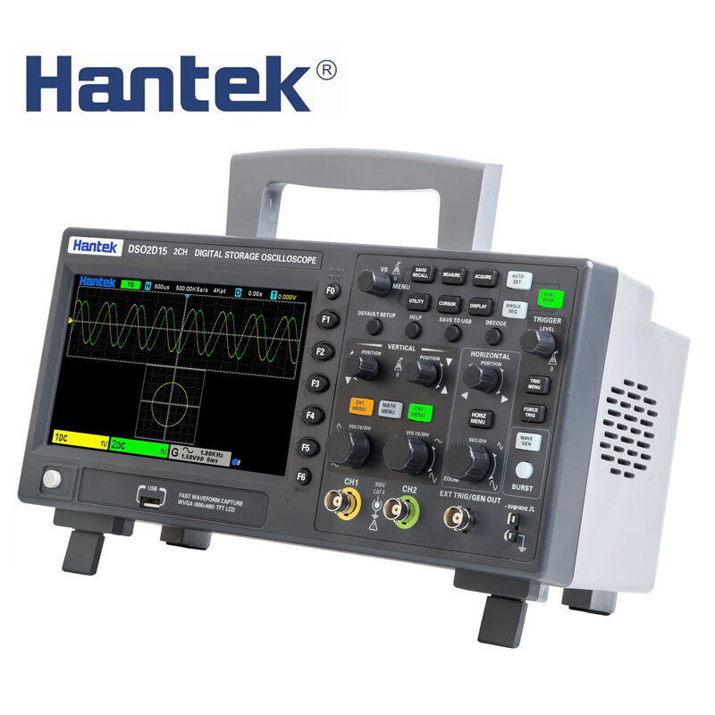 Renjuyi Customized Special Price Hantek DSO2C10 DSO2C15 DSO2D10 DSO2D15 Oscilloscope Double 11 Special Price Hantek DSO2D15 Export European Standard - Invoice Not Included