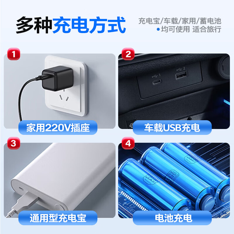 Mengxuan Insulin Special Refrigerator Carry-On 2-8 Degree Medical Refrigerator Pharmaceutical Growth Hormone Thermostat Super Capacity Top-Quality - Four Battery Life 24-48H 4L Large Capacity Rechargeable Portable Small Refrigerator Specially Used for Carry-On and Store Medicines