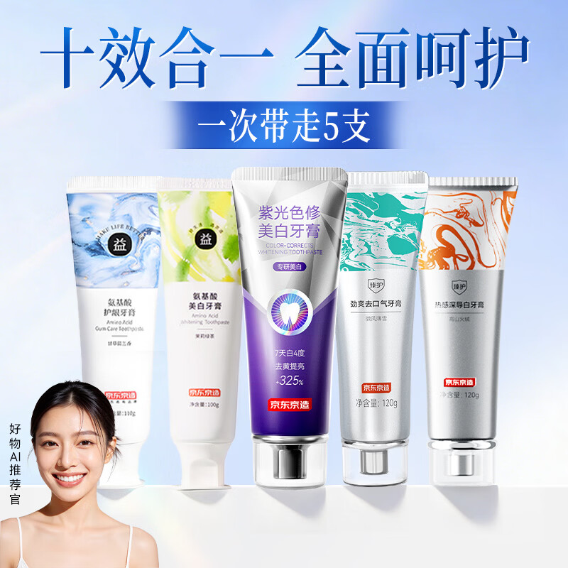 Jingdong Made in Tokyo Ten-Effect Complete Care Toothpaste Set