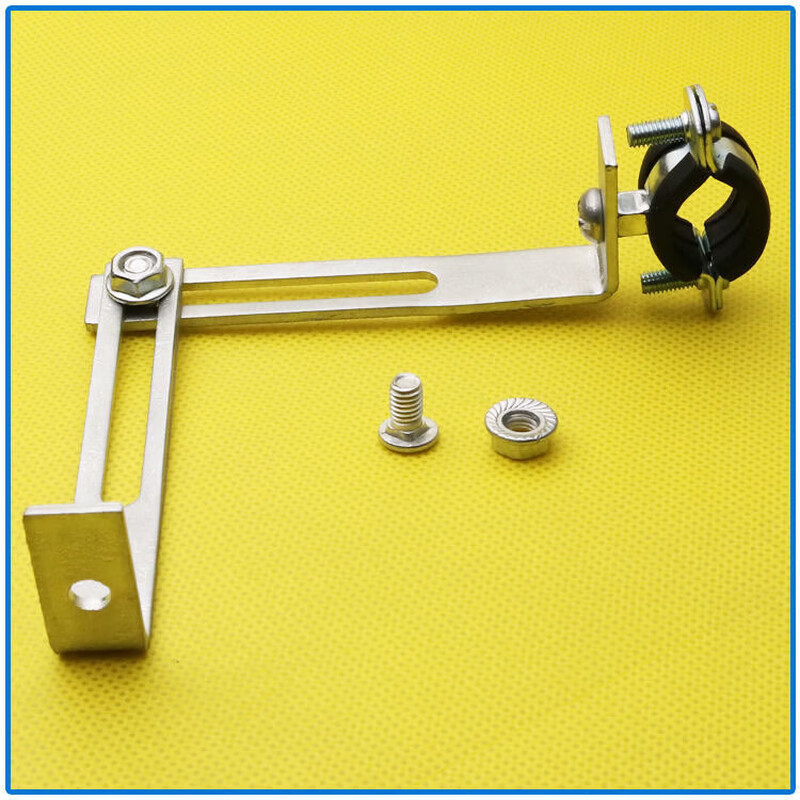 Xu ordered iron galvanized pipe clamp extended hoop gas pipe clip PVCPPR water pipe natural gas faucet fixed bracket hanging code #20 extra small galvanized bracket 1