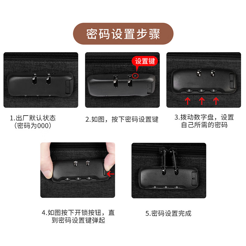 Biyoume desktop computer display storage bag 27-inch keyboard and mouse peripheral storage protective cover with lock moving bag portable 27-inch monitor bag