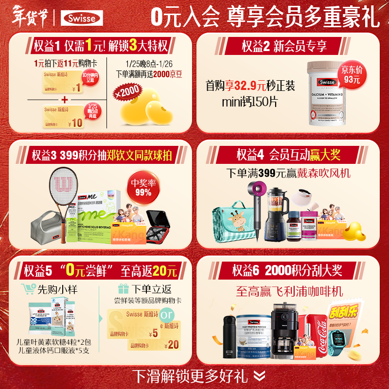 Swisse Vitamin D Capsules 1000IU*60 capsules to promote calcium absorption, strengthen bones and prepare for pregnancy, imported from Australia