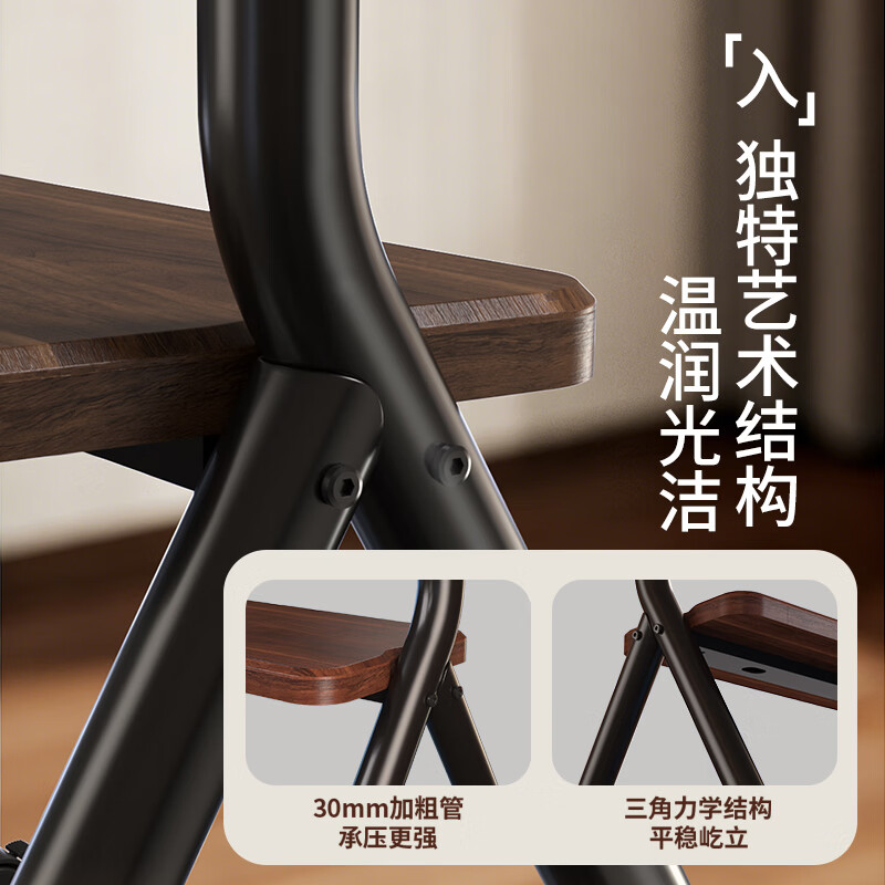 ProPre TV stand 42-75 TV art stand floor stand movable TV cabinet cabinet type TV stand suitable for Sony Huawei Skyworth Hisense TCL walnut color