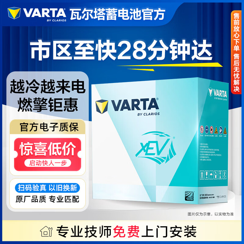 VARTA new energy electric vehicle battery 65B24LS Tesla Model 3 Tesla ModelY