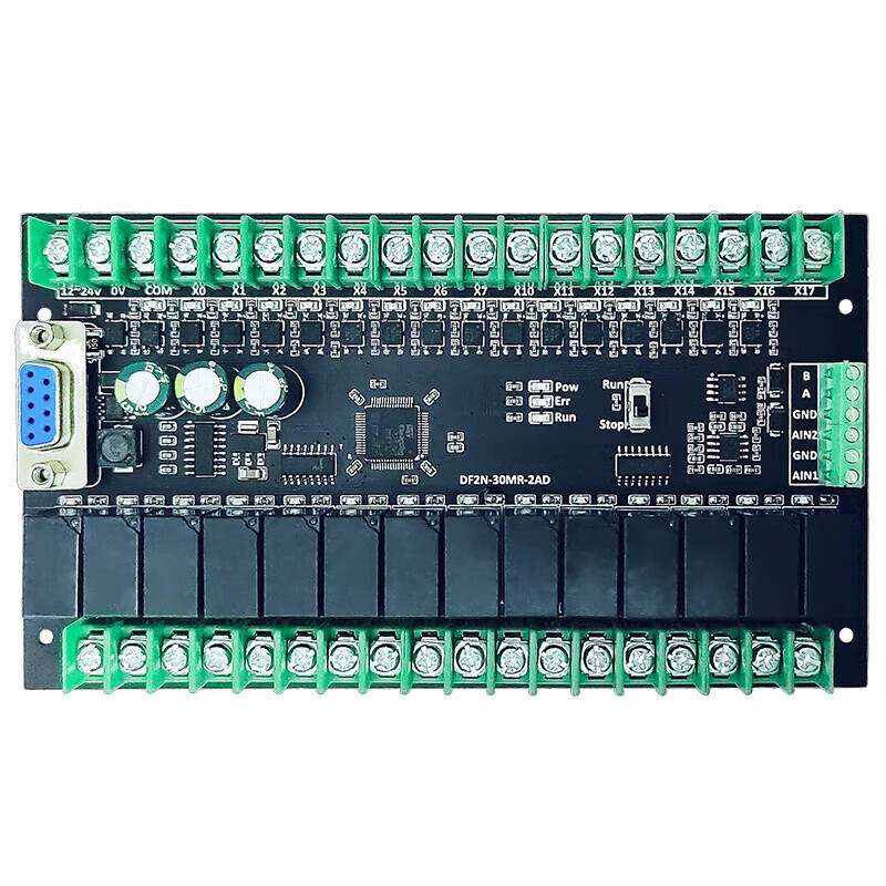 PLC industrial control board programmable logic controller simple PLC compatible with FX2NFX1NFX3U programming bare board 8-in 6-out relay