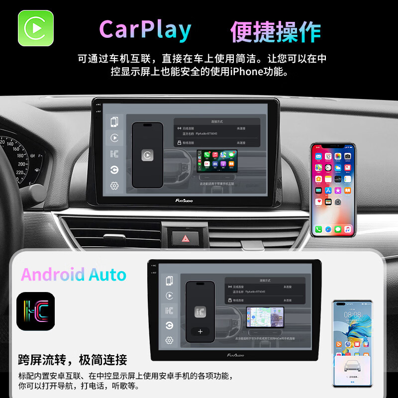 FlyAudio is suitable for Honda Fit CRV Binzhi