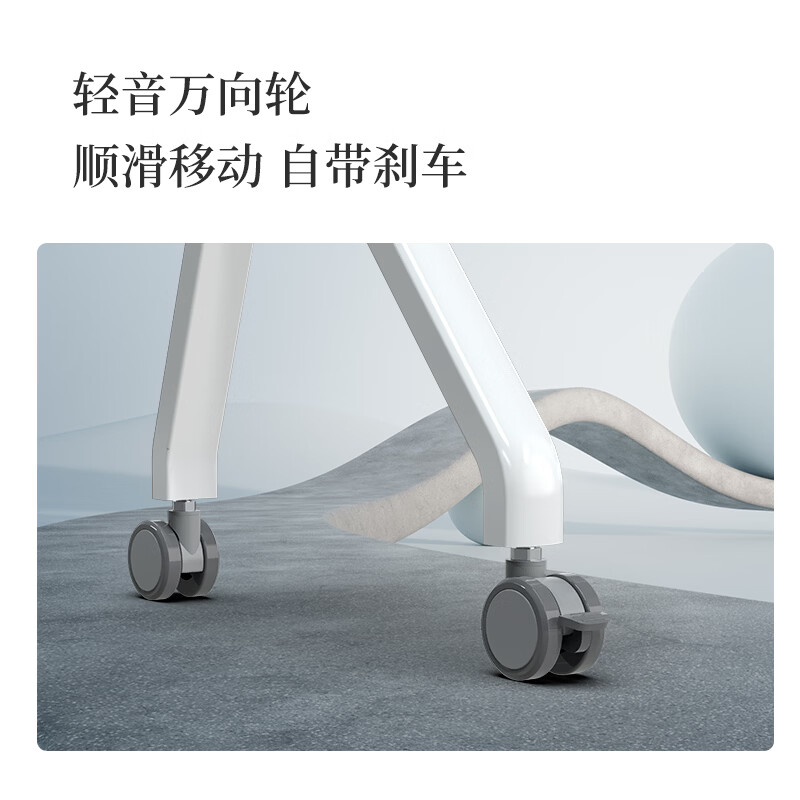 ProPre 55-120-inch TV mobile cart, video conferencing TV hanger, advertising machine, display screen TV bracket, teaching machine, integrated floor-standing bracket, hanger - white