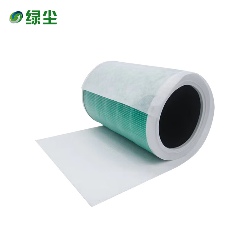 Green Dust Filter Cotton Electrostatic Cotton Filter Removes PM2.5 Particulate Matter Dust Net Primary Effect Electrostatic Filter Cotton (5 Pieces) No. 1