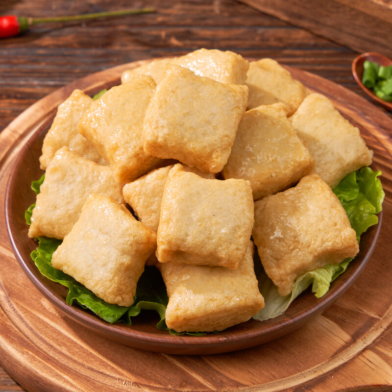 Fun 18th Chaoshan handmade fish tofu 250g Shantou handmade fish balls hot pot ingredients spicy hot bean curd balls straight from the source