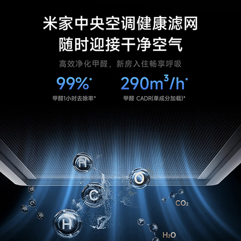 Xiaomi (MI) Mijia central air conditioner, single wind turbine multi-split 5 HP, one to four, super first-class energy efficiency 125Wn-OC30/N5C1, ten years quality of the whole machine, 5 HP