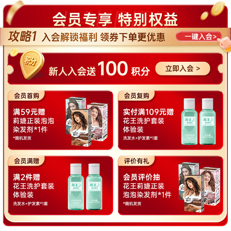 LIESE Foam Hair Dye BAW13 Mocha Warm Brown 108ml Covers white hair re-dyeing at home for both men and women