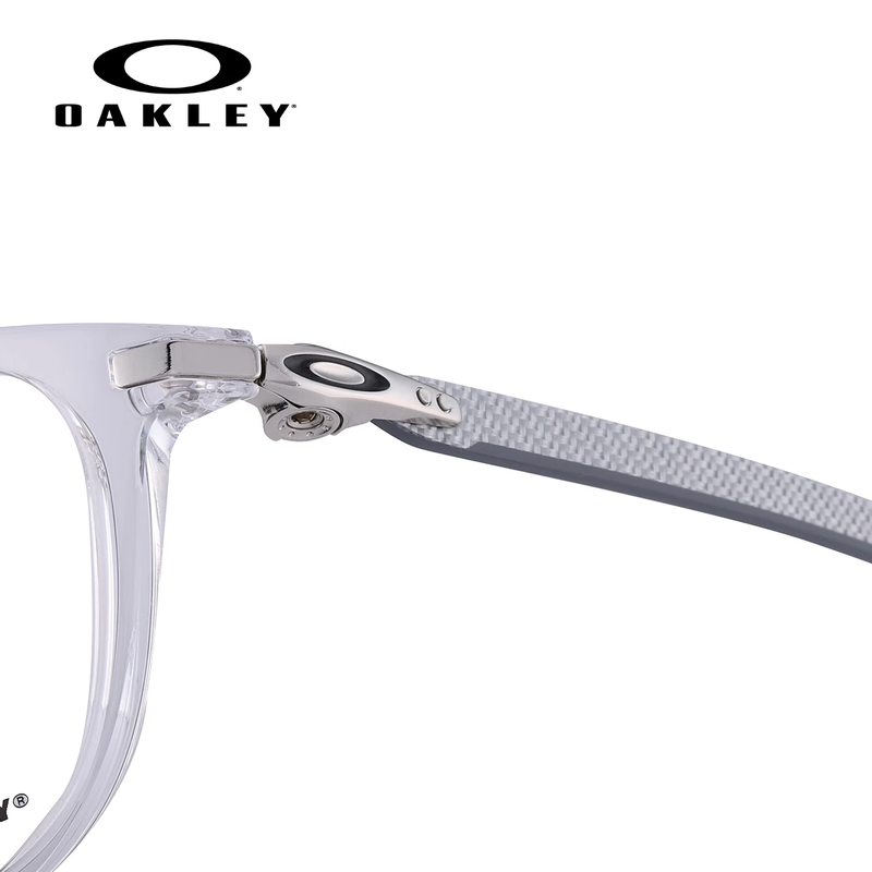 OAKLEY Oakley glasses sports frames for cycling and running men and women optical frames can be equipped with prescription lenses 8149F-03 transparent frame (Asian version) free anti-blue light lenses