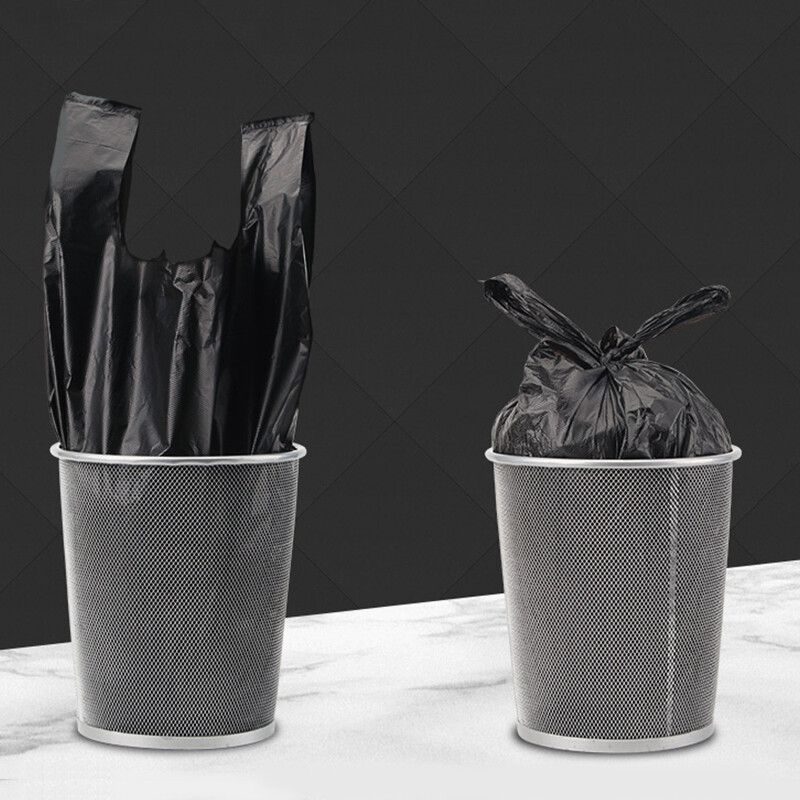 Kelibang garbage bag 30*50cm/50 ear disposable plastic bag small commercial property vest-type garbage bag KB1002