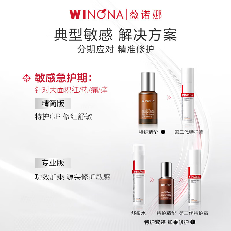 Winona soothing and moisturizing special care essence 30ml repair and hydrating skin care products cosmetics New Year