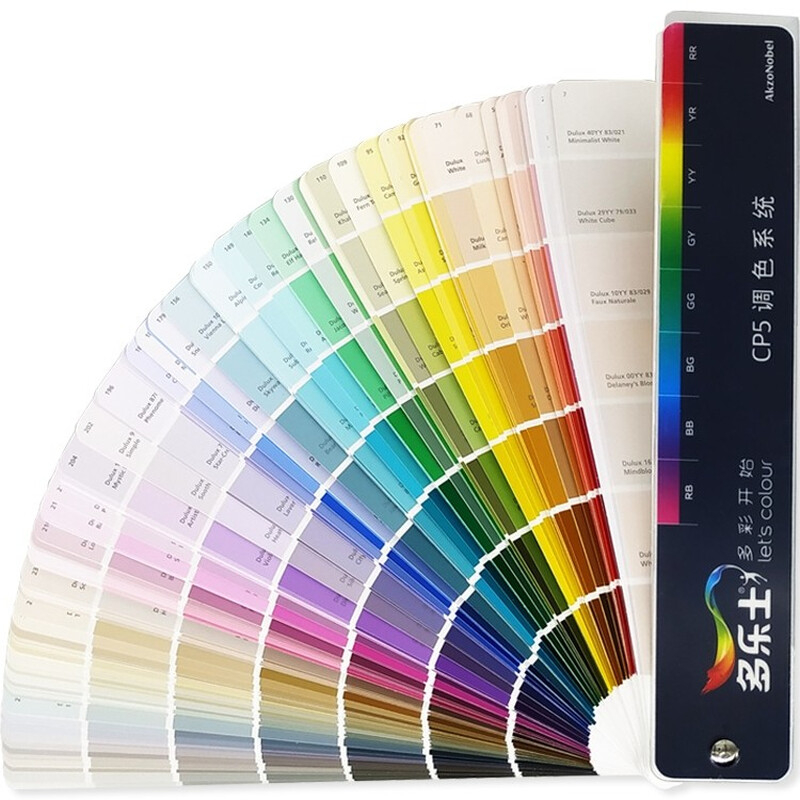 Free shipping new version ICI Dulux CP5 color card color system card DULUX thousand color card latex paint paint furniture 2079 colors