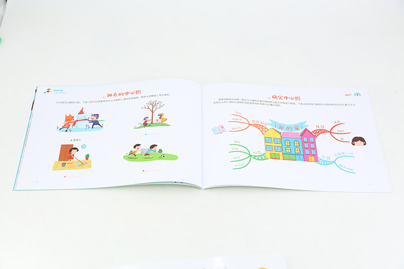 3-6 years old mind map whole-brain development game (set of 8 volumes) Creativity + Judgment + Memory + Imagination + Concentration + Observation + Logical Thinking + Spatial Cognition
