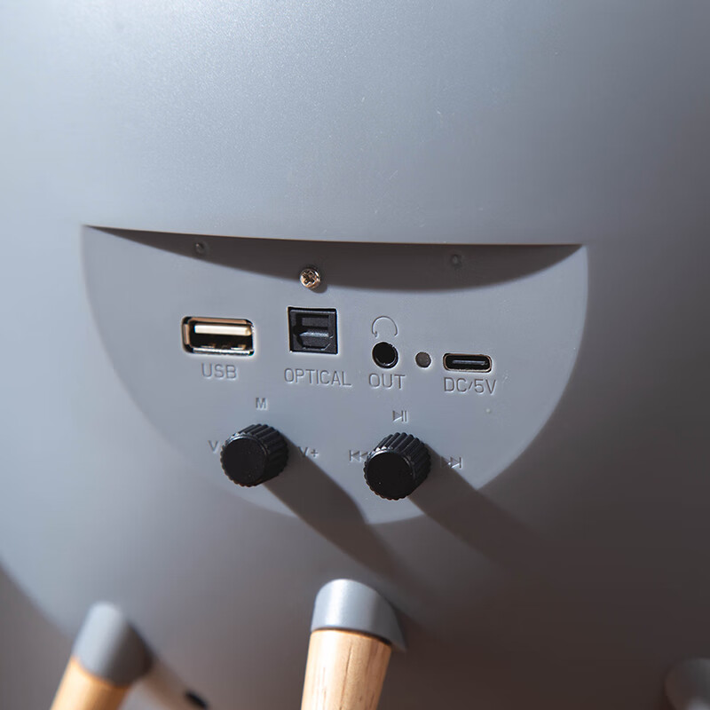 Malata (Malata) SG1882 all-in-one CD player CD player record player style audio CD player desktop audio value retro audio gray