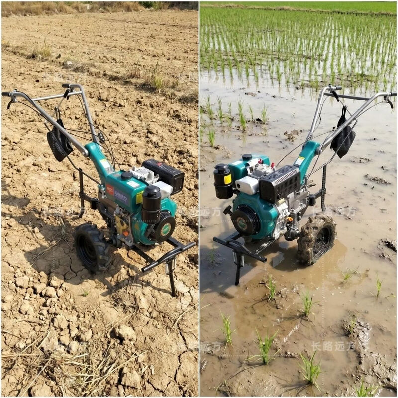 Yuchai new power 2026 hot model Yuchai micro tillage machine multi-functional tillage machine diesel engine small rotary tiller farming machine 178 Yuchai power + dry land knife + engine oil