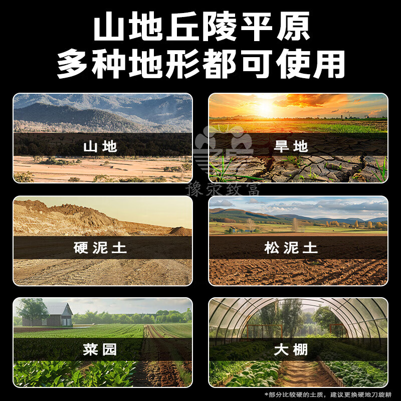 Yuyingzhifu four-wheel drive micro tillage machine diesel rotary tillage machine agricultural tillage machine tiller tractor tillage machine