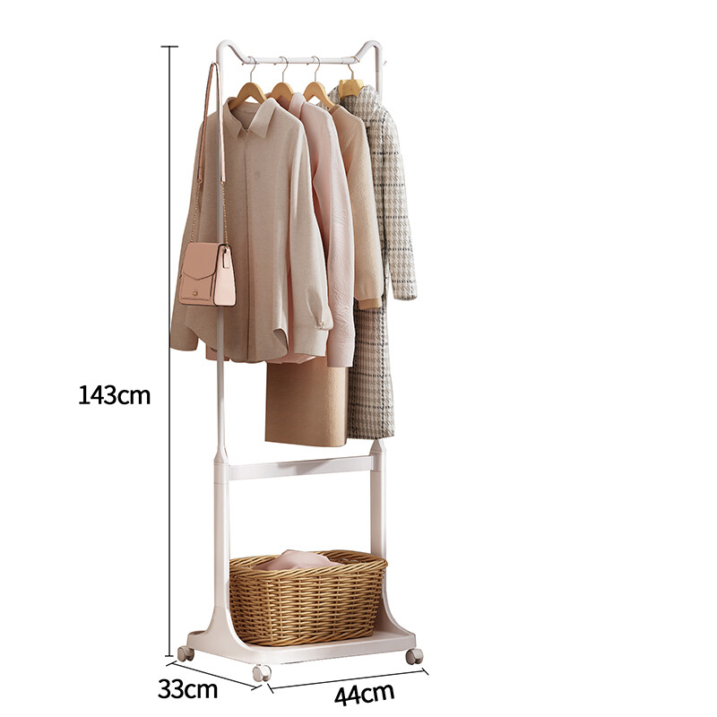 Anya clothes hanger floor-standing coat rack clothes storage rack bedroom clothes hanger bathroom bathroom balcony removable clothes hanger