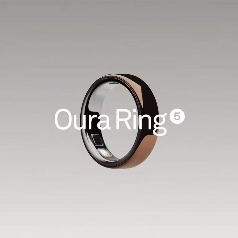 OURARing 5 smart ring, the same style as Wang Hong, smart wearable black technology, sleep and health birthday gift, bright silver 12 parts in stock, please contact customer service before placing an order