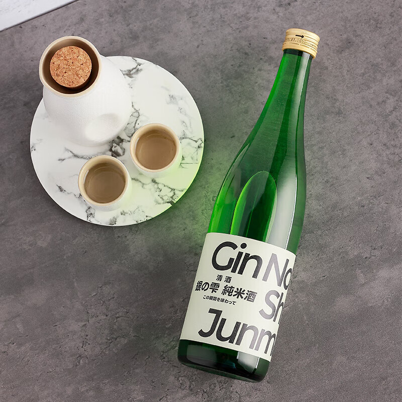 Ginshizuku Junmai Sake 720ml Japan imported sake Kito Domon Shuzo Japanese food accompaniment