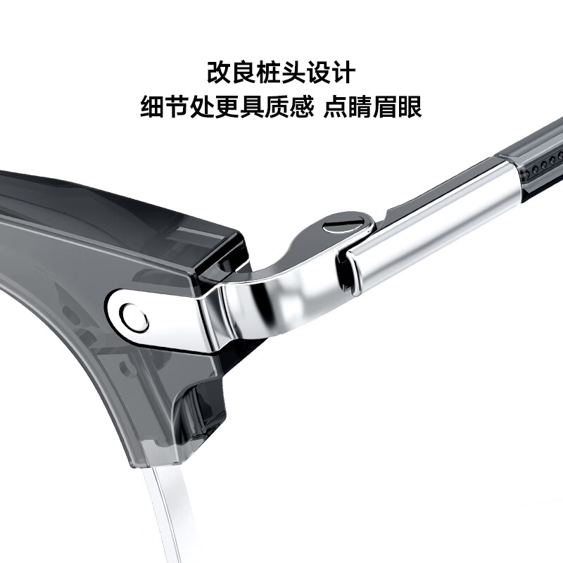 BOLON Tyrannosaurus glasses classic best-seller myopia glasses frame light business eyebrow frame optical glasses men and women BJ6105 classic style/14.2g BJ6105B12 single frame
