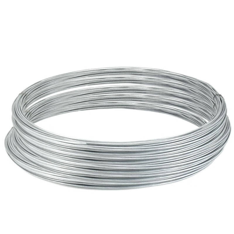 Bingyu Galvanized Iron Wire Industrial Construction Site Construction Wire Bundling Wire Tie No. 12 Thick 2.8mm 5kg Long About 103 Meters/Roll BYT-202