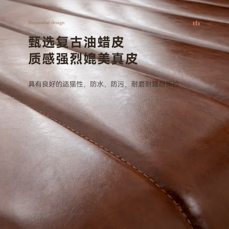 Xieying cat claw leather bay window mat window sill mat French light luxury balcony mat imitation leather solid wood sofa cushion customization JX oil wax leather piano keys - milky white 1cm*1cm lining optional coconut palm or sponge inform customer service