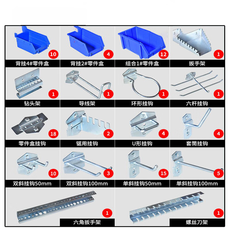 Spurge tool cabinet luxury accessories five-layer single cabinet heavy-duty tool cabinet workshop finishing cabinet repair tool metal cabinet equipment cabinet BGB-89