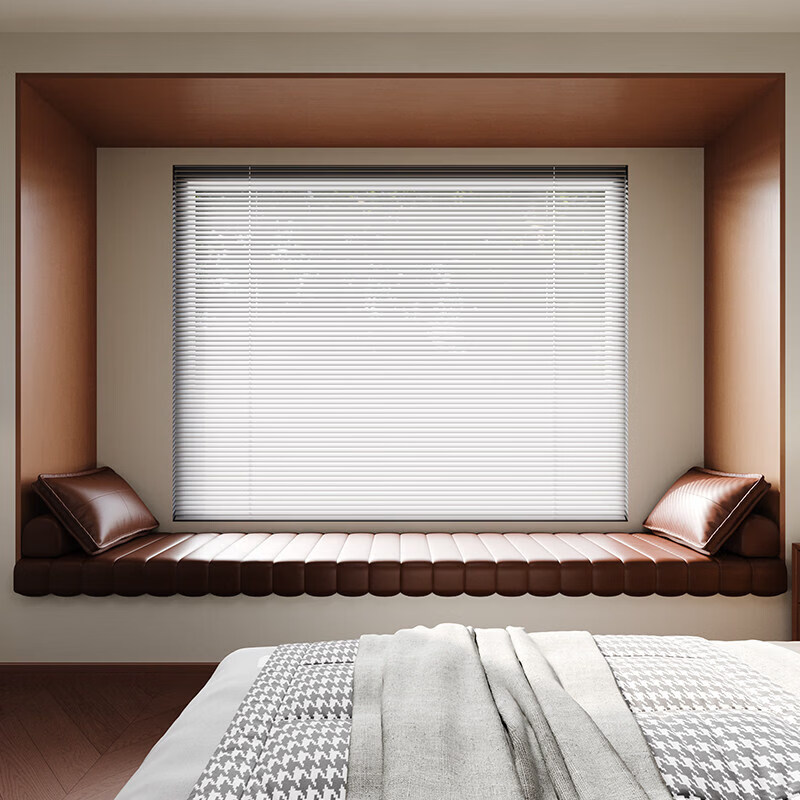 Xieying cat claw leather bay window mat window sill mat French light luxury balcony mat imitation leather solid wood sofa cushion customization JX oil wax leather piano keys - milky white 1cm*1cm lining optional coconut palm or sponge inform customer service