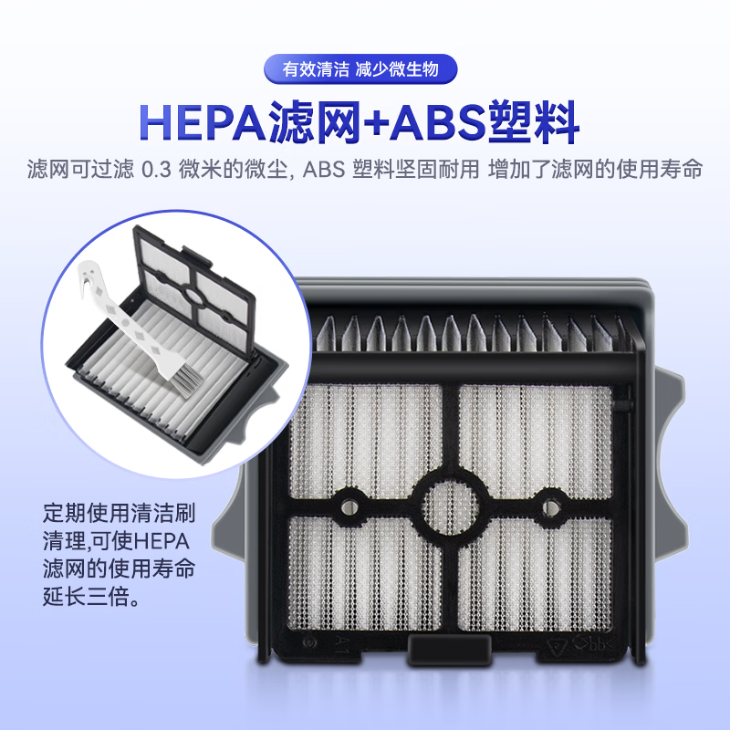 Wanchuang is suitable for Timk floor scrubber accessories Fuwan Stretch S/Chorus/Booster/Wiper Pro/Slim/Max/AirV7 roller brush filter element accessories