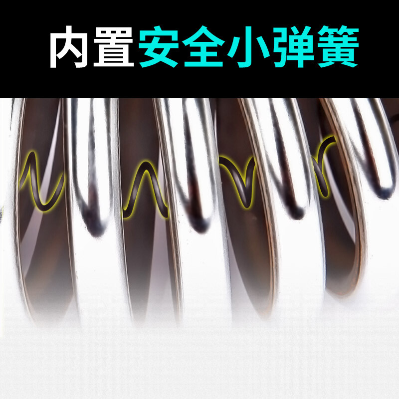 Wanlitong Arm Strengthener 40/60kg Men's Chest Muscle Fitness Equipment Home Training 50kg Exercise Grip Bar Arm Strengthener Three Drums Double Spring White Electroplated Arm Strengthener 30kg