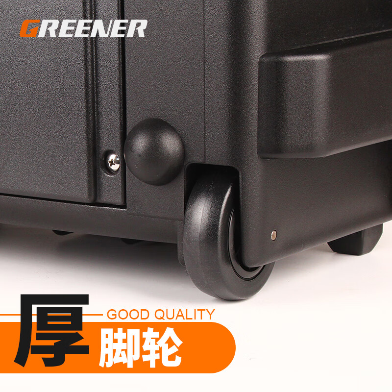 GREENER Equipment Safety Box Protective Box Precision Photography Instrument Camera Storage Tool Box Waterproof Shockproof Multifunctional Portable J-13 335*260*220mm Does not contain cotton