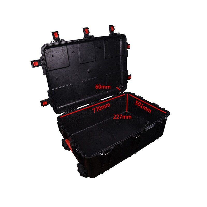 Wonderbao JS-28 plastic safety box, protective box, hardware tool box, equipment protection box, waterproof and shockproof instrument box, empty box