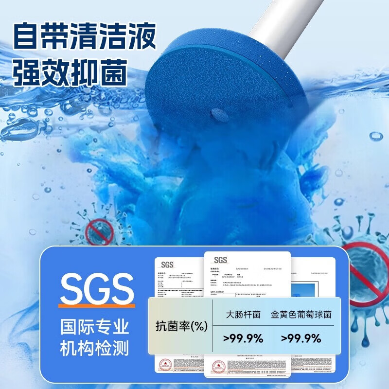 Jiabangshou Disposable Toilet Brush Set Bathroom Brush Can Be Wall-Handed and Throwable Toilet Cleaning Artifact Free Shipping 21 Heads in total丨Disposable Toilet Brush丨Can be Wall-Mounted