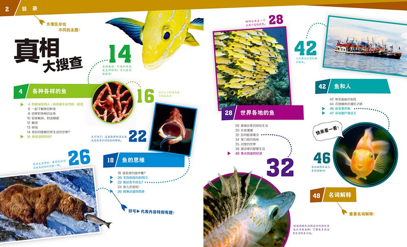 German Children's Encyclopedia of Knowledge Volume 3 Various Fishes Debai Hardcover Collector's Edition What is Wasistwas Encyclopedia 7-10 Years Old First Grade Second Grade Primary School Children's Encyclopedia of Popular Science Science Knowledge Extracurricular Reading Books