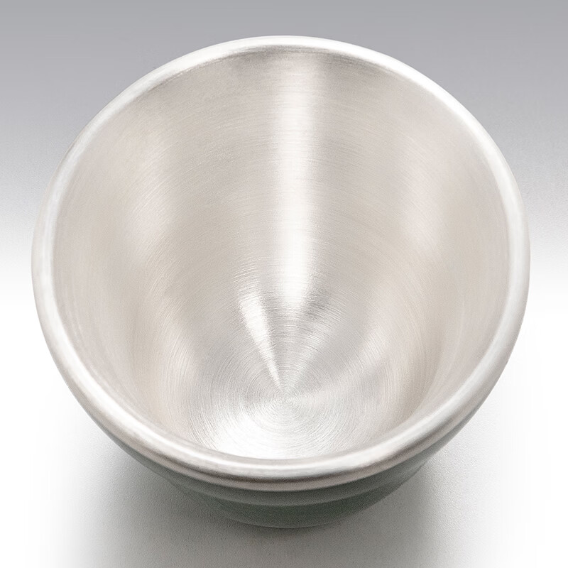 Guiyintang silver cup pure silver 999 ice cracked porcelain covered silver tea cup pure silver liner wine cup high-end tea set