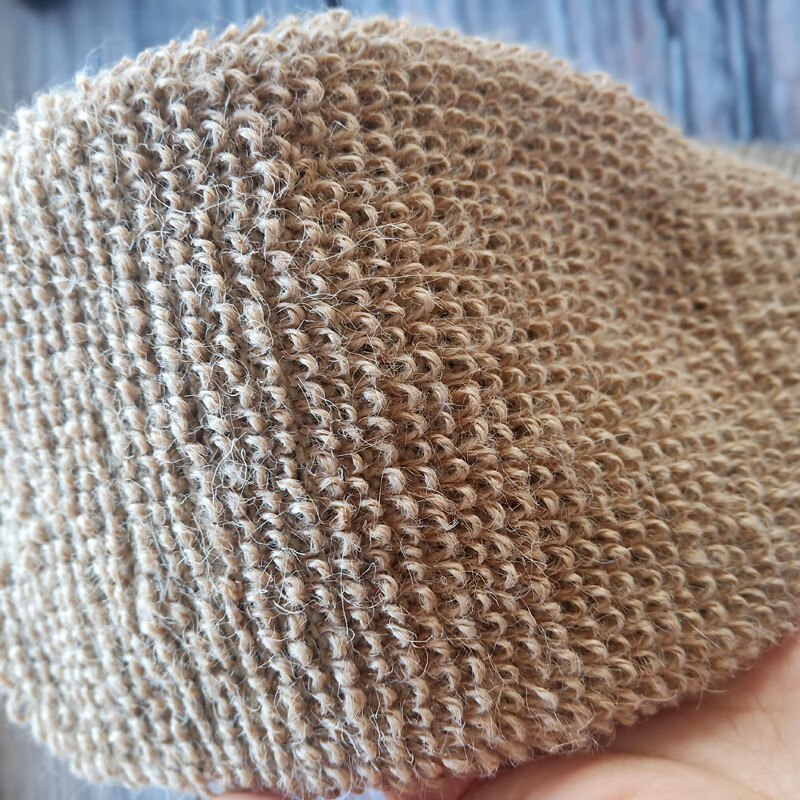 Mengma sisal dotted linen cotton bath towel, bathing gloves, pull back strip, rub back, remove grease, clean skin and blisters, 2 Mengma gloves