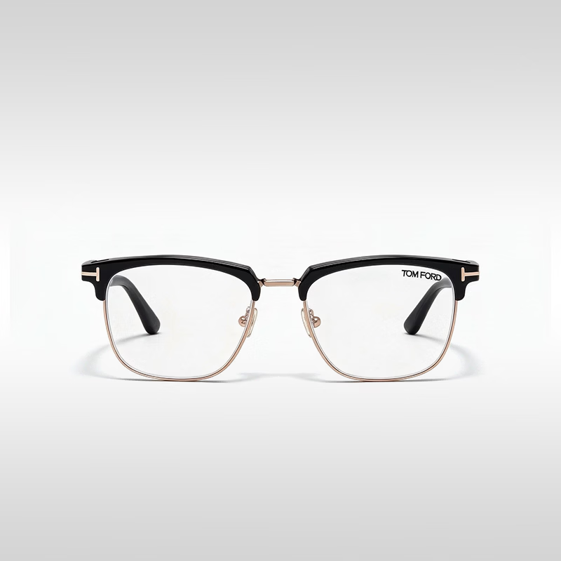 Tom Ford men's and women's magnetic sunglasses clip-on myopia glasses with interchangeable lenses optical glasses frame TF6052/6153/5683 FT5683-B-001