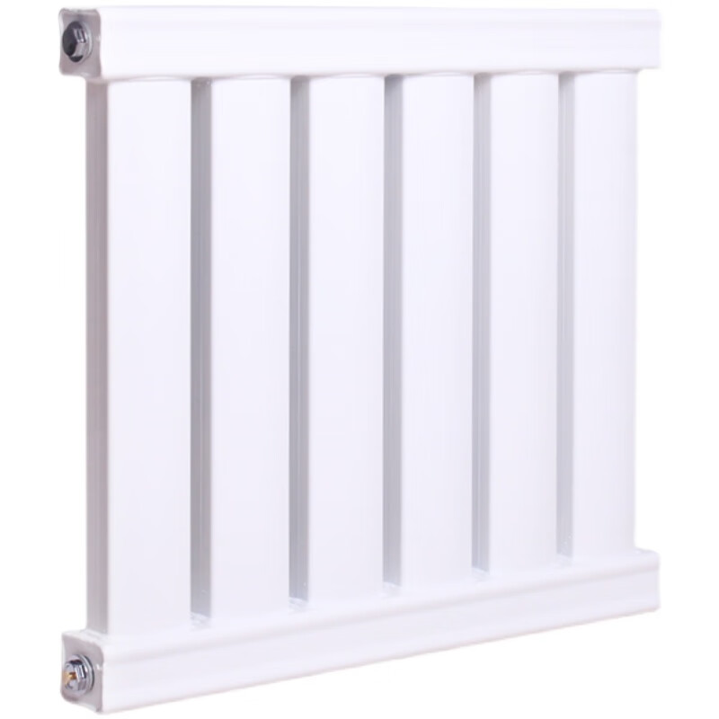 Seaside steel radiator household water heating radiator bathroom wall-mounted vertical exposed central heating natural radiator thickened internal anti-corrosion 4 columns long 0.405 meters 0.8m