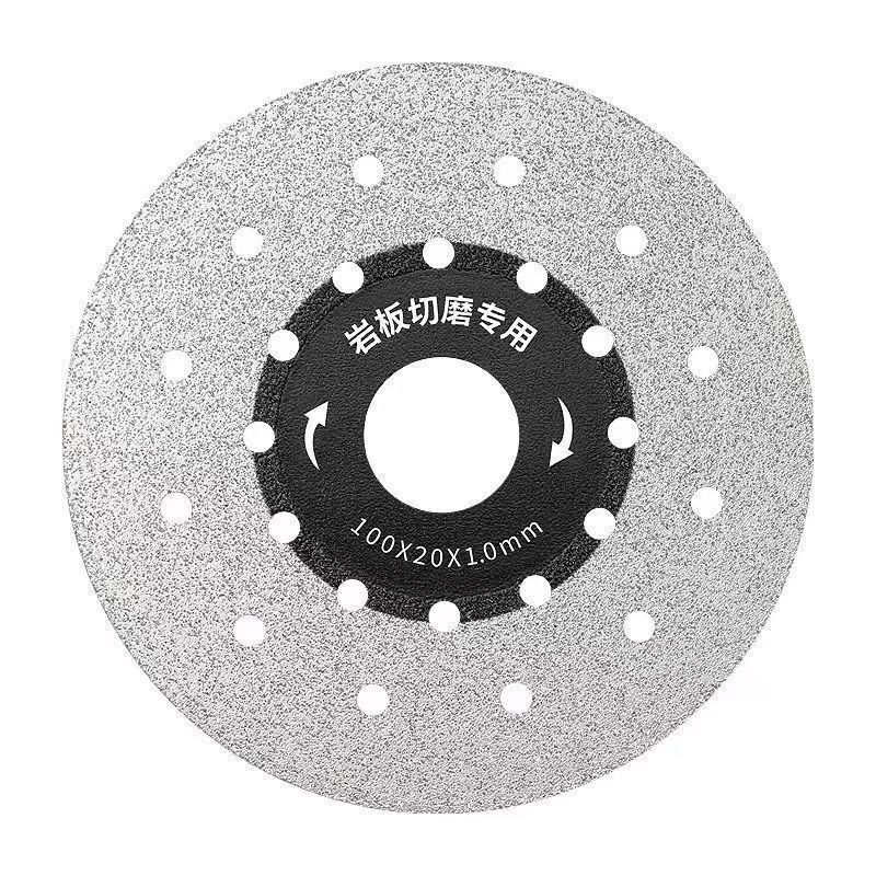 MPPMCK rock slab cutting sheet marble sheet ceramic tile trimming and cutting dual-purpose flat grinding disc 45 chamfer bevel angle grinder grinding rock slab cutting sheet 1 piece
